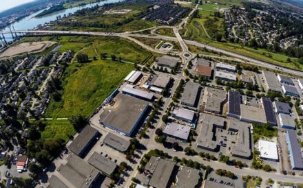 High borrowing costs are prompting a sharp decline in Vancouver industrial land sales, says a new report.