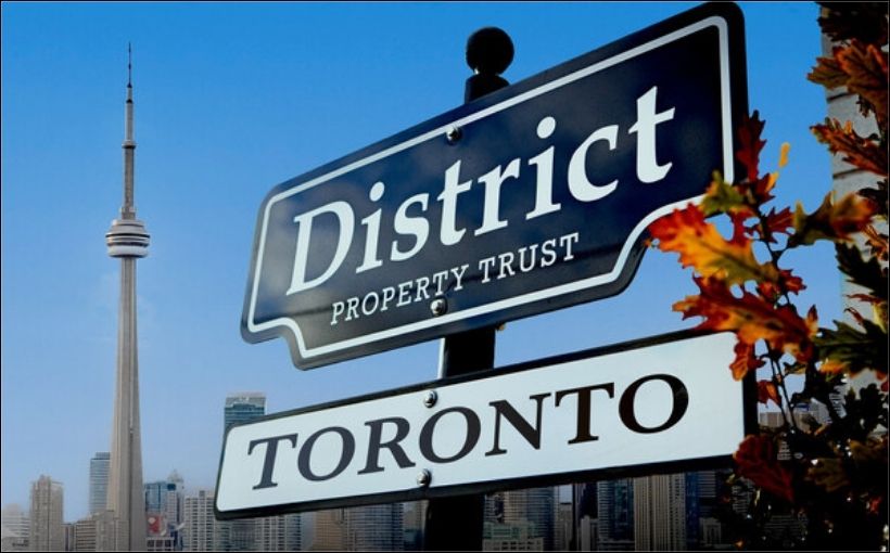 District REIT has expanded into Toronto through the acquisition of an apartment-buildings portfolio.