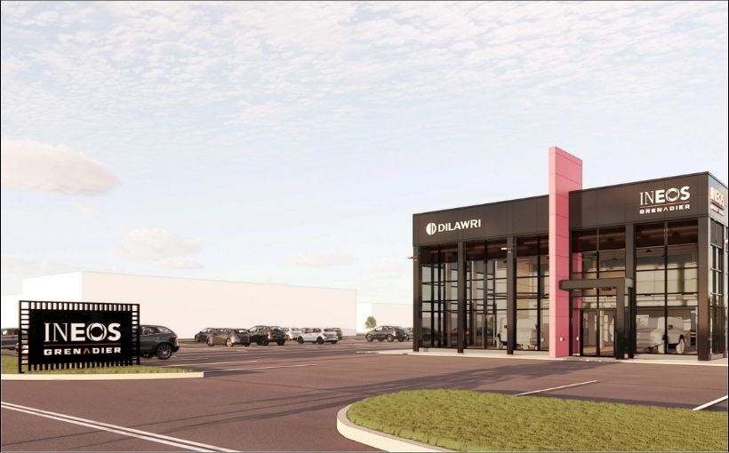 Dilawri Group has launched a new INEOS Grenadier dealership development project near Toronto's Pearson International Airport.