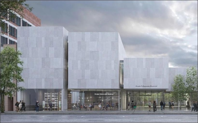 Construction has begun on the new Montreal Holocaust Museum.