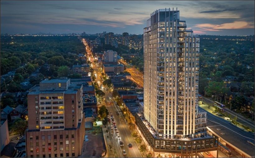 A prime transit-oriented Toronto condo development site has come on the market as its owners pursue other opportunities.