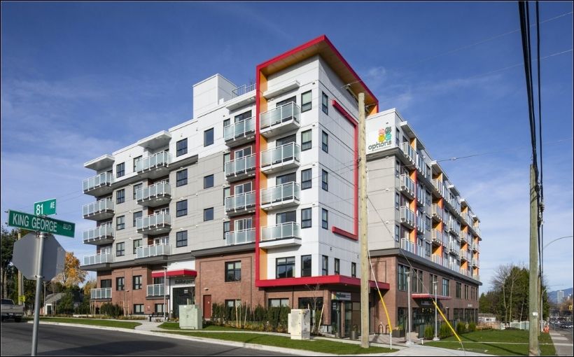 The B.C. and federal governments and Habitat Housing Society have invested about $35 million in a new Surrey rental-housing project.