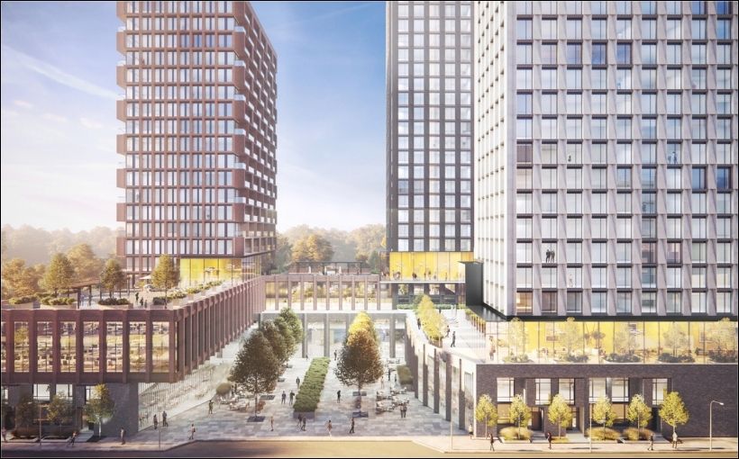 Kingsett Capital has commenced construction on a large Toronto mixed-use development that includes affordable housing.