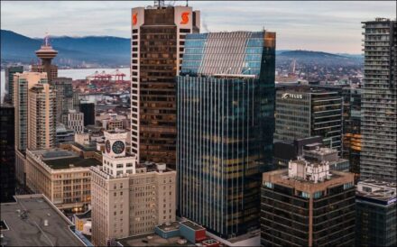 Grant Thornton has leased 30,000 square feet of space in the Vancouver Centre II office tower.