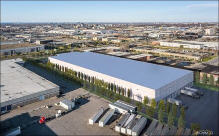 Devmont and Sina have launched a new 141,000-square-foot dry warehouse in the Montreal borough of Ville Saint-Laurent.