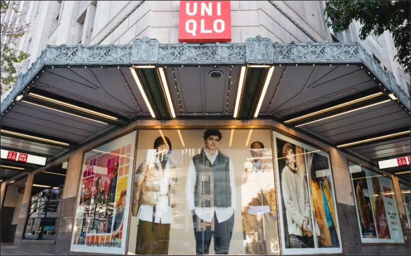 Photo of Uniqlo store.