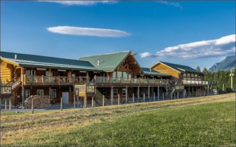 Eco-tourism lodge in B.C.'s eastern Fraser Valley.