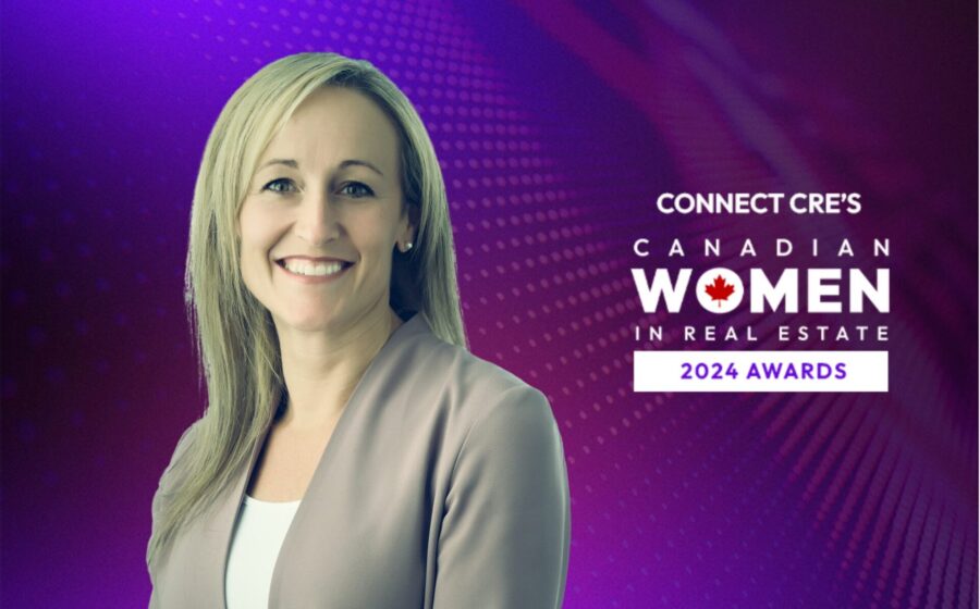 Photo of Carrie Morris of Hazelview Investments.