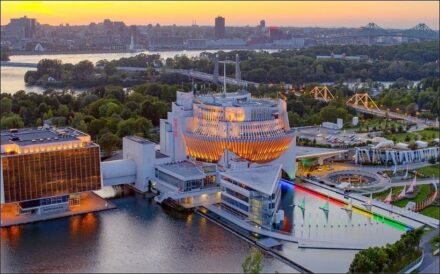 Rendering of new hotel project in Montreal.