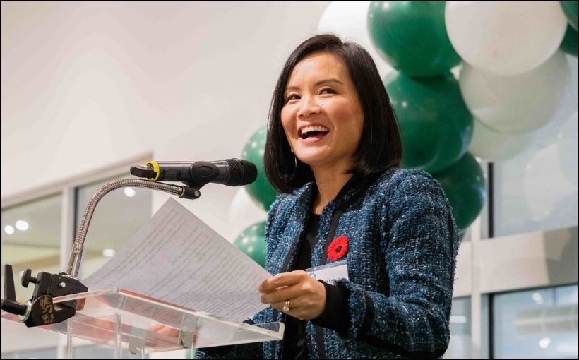 Photo of Tina Lee, CEO of T&T Supermarket.