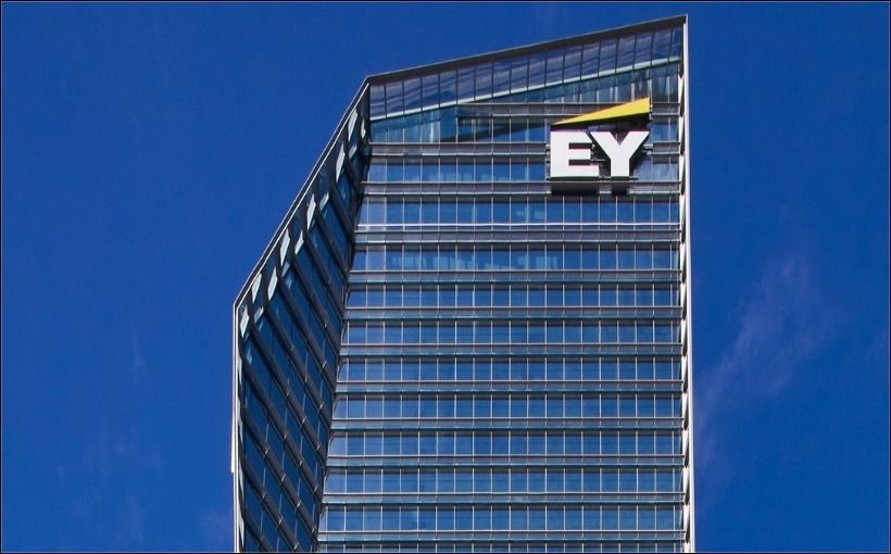 Photo of EY Tower in downtown Toronto.