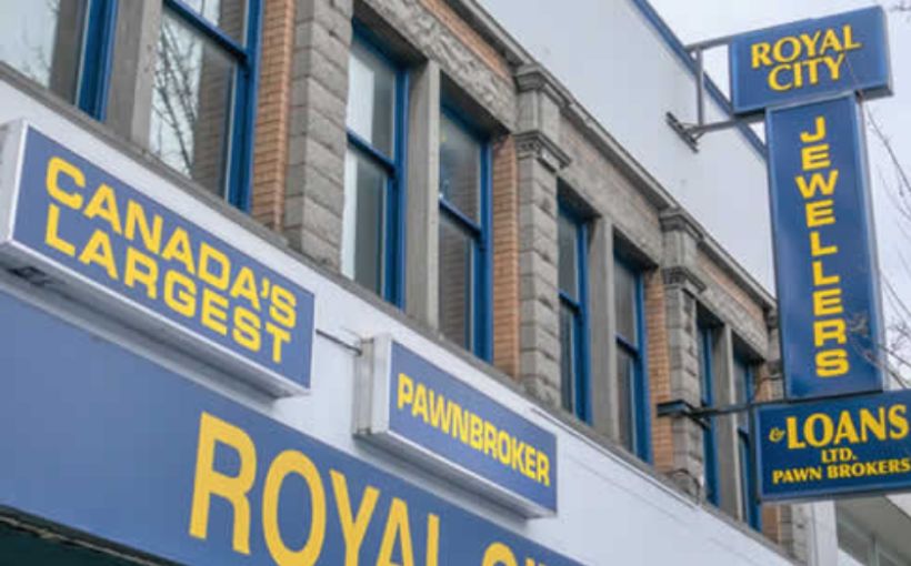 Photo of the Royal City Jewellers store in New Westminster, B.C.