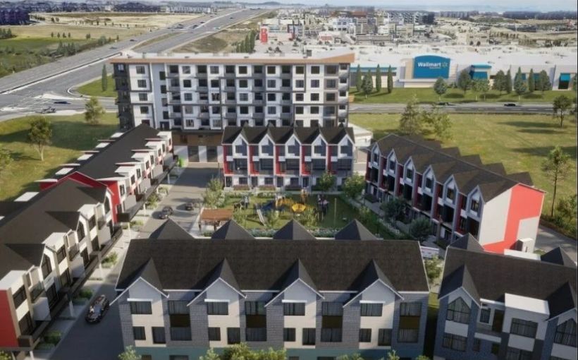 Image showing a Calgary multi-residential complex.