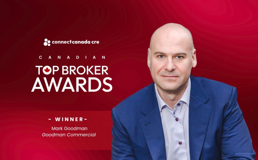 Photo illustration of broker Mark Goodman.