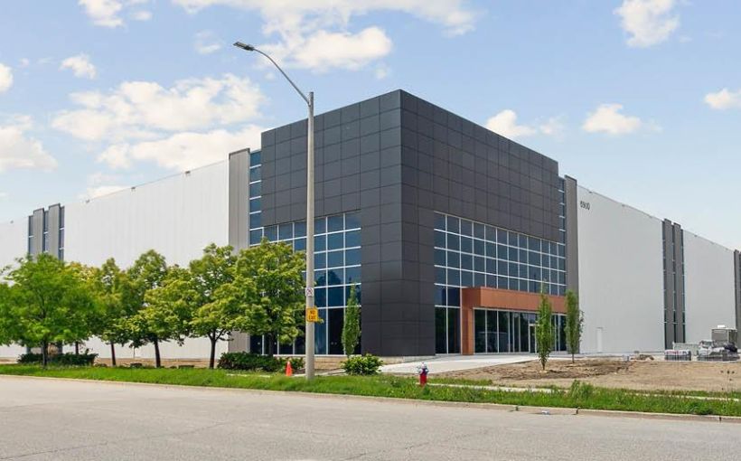 Photo of H&R REIT industrial property in Mississauga, Ont. Photo by Colliers.