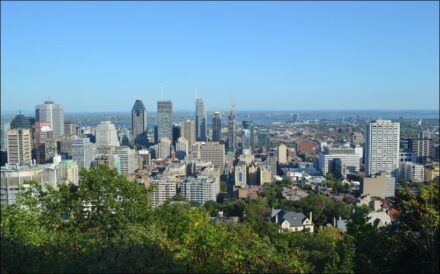 Aerial photo of Montreal, by Shutterstock.