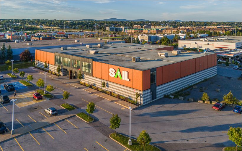 Photo of a Quebec City retail site sold by Leyad to Costco. Photo: CNW Group/Leyad.
