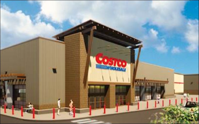 Rendering of a Walmart Supercentre store. Rendering by Walmart.