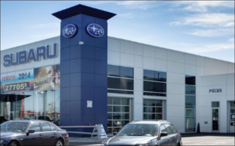 Photo of a Subaru dealership in Dorval, Que.