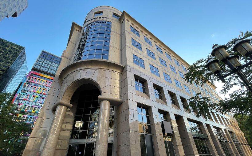 Photo of new Optium headquarters in downtown Montreal. Photo: CNW Group/Optiium