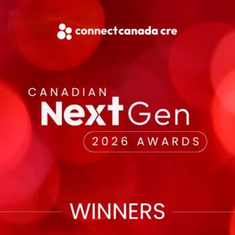 Connect CRE Next Generation Leaders Awards recognition cube trophy